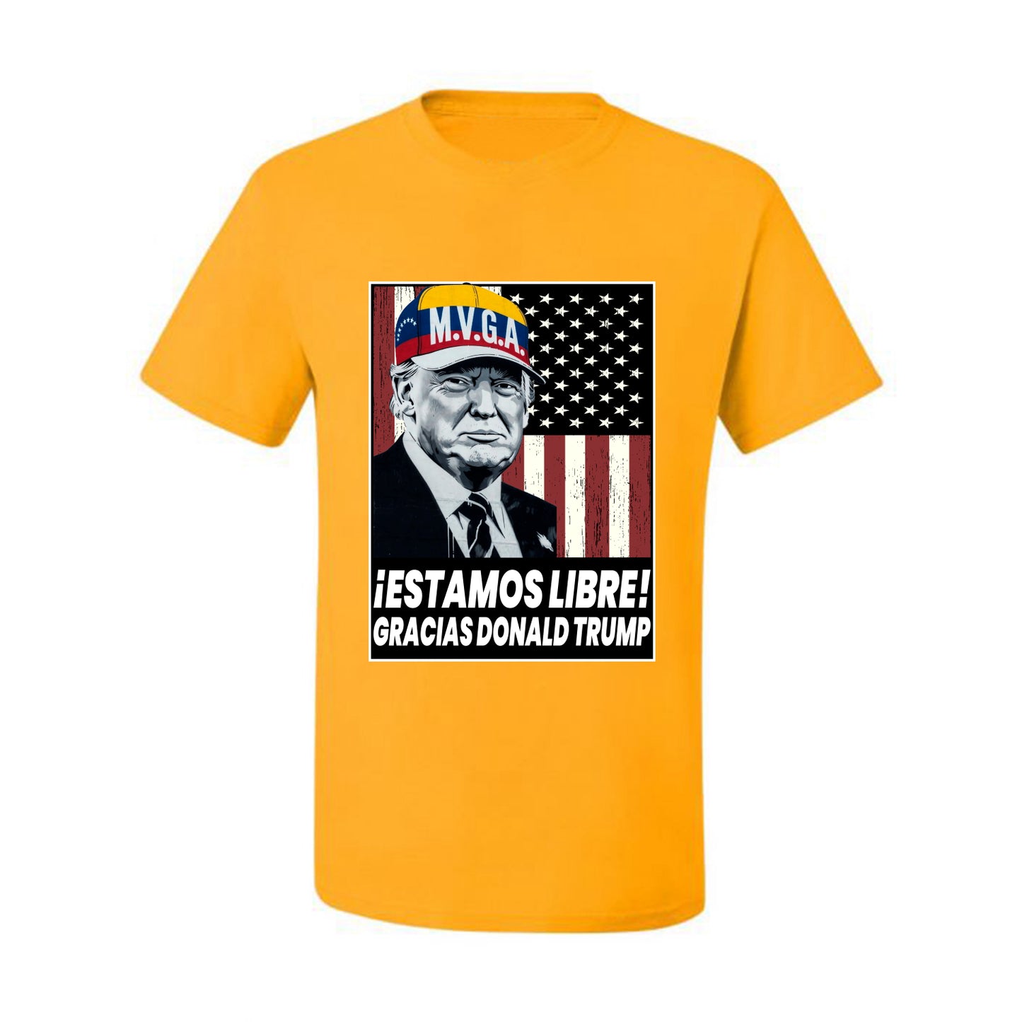 Estamos Libre, Gracias Donald Trump Make Venezuela Great Again Sweater, Unisex Men's T-Shirt