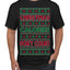 Christmas Calories Don't Count Funny Family Holidays Ugly Christmas Sweater Men's T-Shirt
