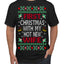 First Christmas With My Hot New Wife Classic Newlywed Ugly Christmas Sweater Men's T-Shirt