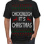Chickenleigh It's Christmas Funny Viral Trending Meme Ugly Christmas Sweater Men's T-Shirt