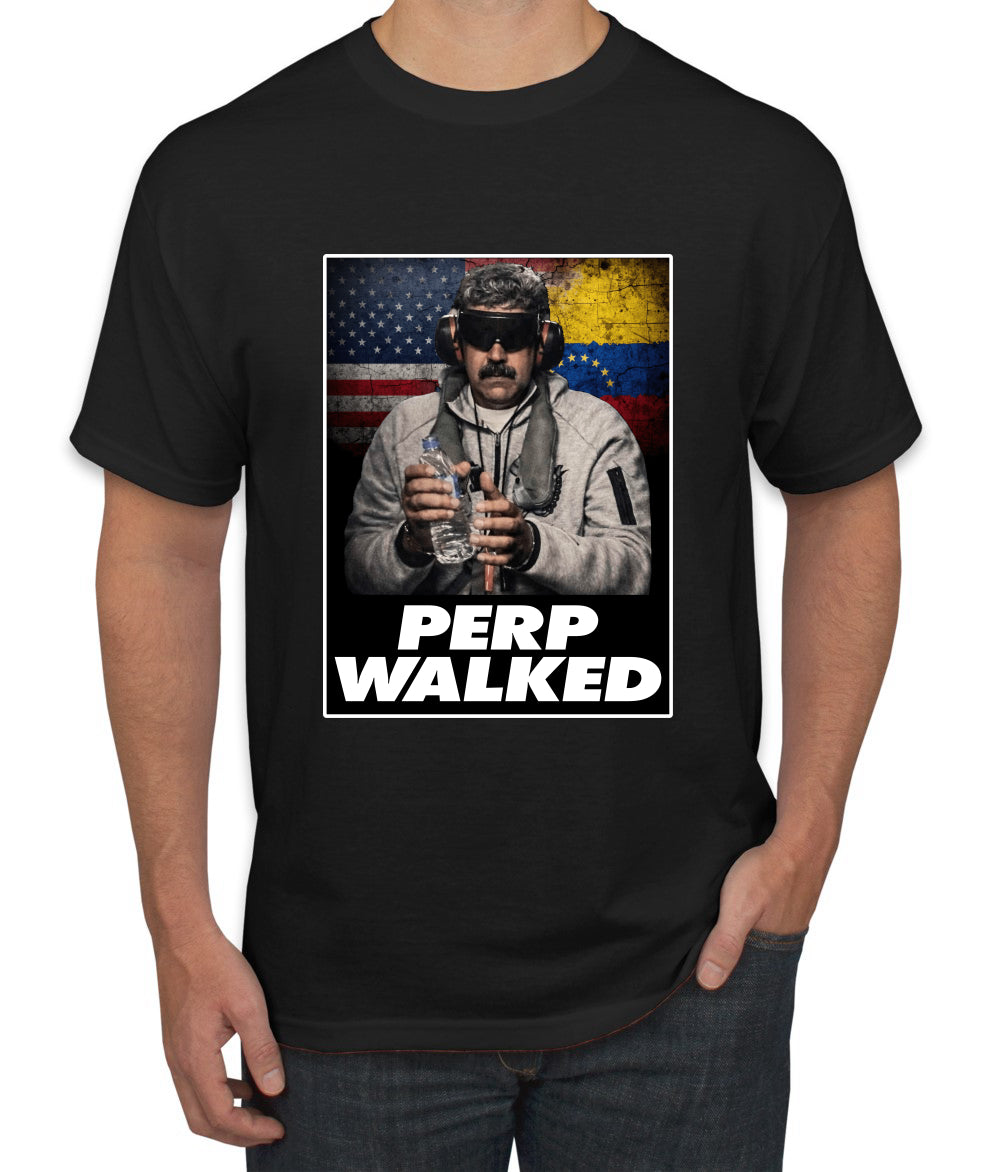 Venezuelan Dictator Maduro Captured Perp Walked Sweater, Unisex Men's T-Shirt
