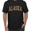 Alaska  Camo Fill Orange Outline Sweater, Unisex Men's T-Shirt