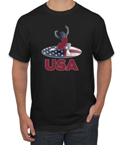 USA Winter Team Sports Fan Collection | USA Skater Sweater, Unisex Men's T-Shirt