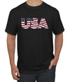 USA Winter Team Sports Fan Collection | USA Flag Fill Design Sweater, Unisex Men's T-Shirt