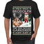 Brodolph Santa Working Out Gym the Red Nosed Gainzdeer Ugly Christmas Sweater Men's Graphic T-Shirt