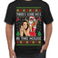 Santa the Plug Hos In This House  Ugly Christmas Sweater Men's T-Shirt