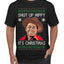 Shut Up Hippy It's Christmas Ugly Christmas Sweater Men's T-Shirt