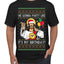 Gonna Party Like It's My Birthday Jesus Ugly Christmas Sweater Men's T-Shirt
