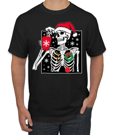 When You're Dead Inside But It's Christmas Christmas Men's T-Shirt