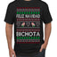 Feliz Navidad Bichota Ugly Christmas Sweater Men's T-Shirt