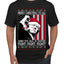 Merry Christmas to All a Good Fight | Santa Donald Trump Ugly Christmas Sweater Men's T-Shirt