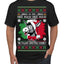 Jing a Di Jing Dominick the Italian Christmas Donkey Ugly Christmas Sweater Men's T-Shirt