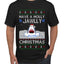 Have a Holly Jawlly Christmas, Cute Shark, Ugly Christmas Sweater Men's T-Shirt