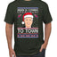 Biden Is Coming To Town Ugly Christmas Sweater Men's Graphic T-Shirt