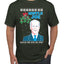 Mistle Joe Shut Up And Kiss Me Man Biden Ugly Christmas Sweater Men's Graphic T-Shirt