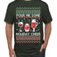 Pour Me Some Holiday Cheer Ugly Christmas Sweater Men's T-Shirt