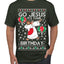 Go Jesus It's Your Birthday Ugly Christmas Sweater Men's T-Shirt