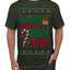 It's Not Going to Suck Itself Funny Candy Cane Ugly Christmas Sweater Men's T-Shirt