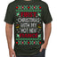 First Christmas With My Hot New Fiance Classic Newlywed Ugly Christmas Sweater Men's T-Shirt