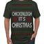 Chickenleigh It's Christmas Funny Viral Trending Meme Ugly Christmas Sweater Men's T-Shirt