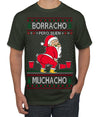 Borracho Pero Buen Muchacho Drunk But a Good Boy Funny Ugly Christmas Sweater Men's T-Shirt