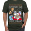That Santa Mother F Isn't Real CLEAN  Ugly Christmas Sweater Men's T-Shirt