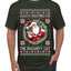 Always Shooting For The Naughty List Ugly Christmas Sweater Men's T-Shirt