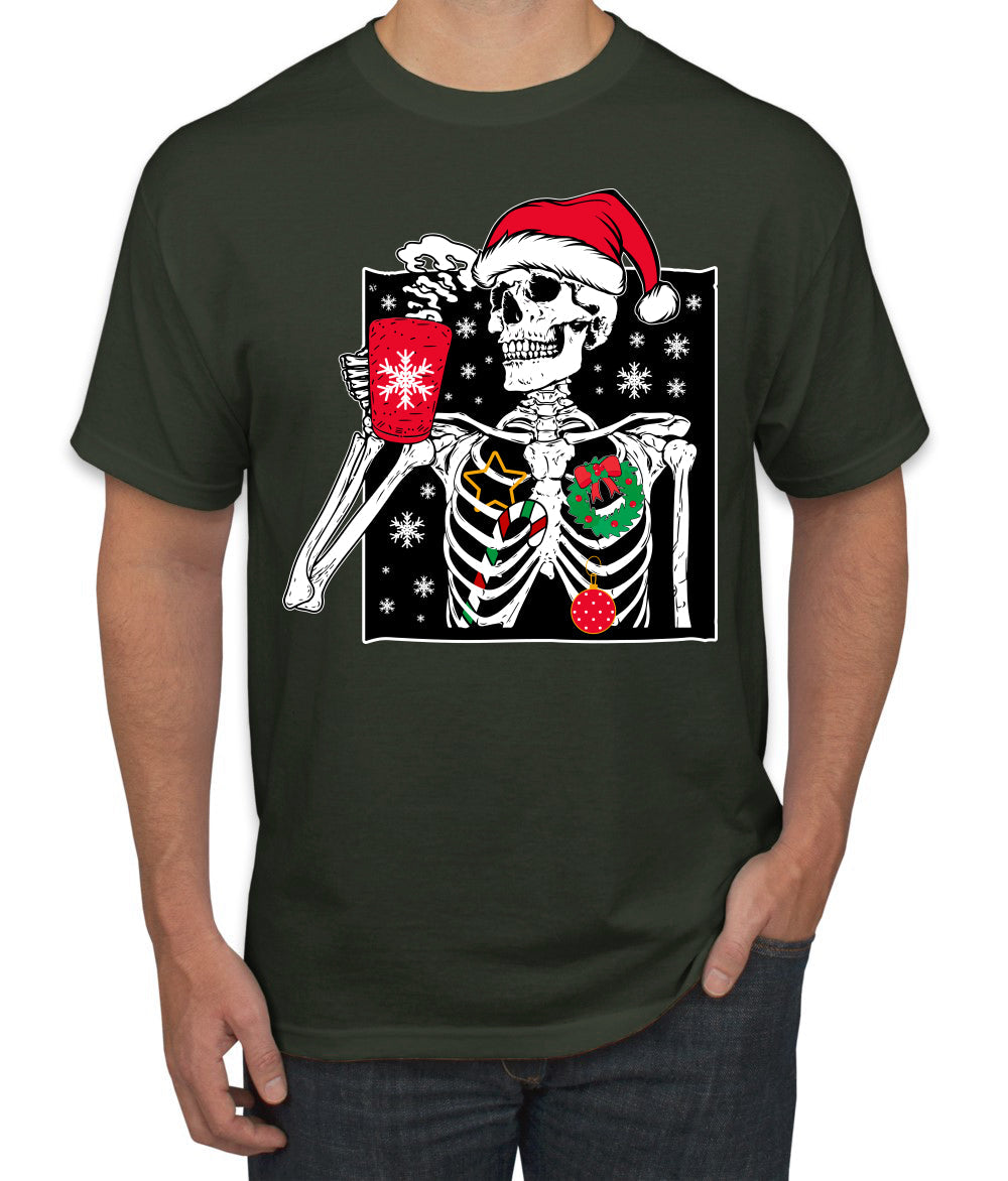 When You're Dead Inside But It's Christmas Christmas Men's T-Shirt