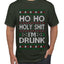 Ho Ho I'm Drunk, Funny Humor Christmas Unisex Sweater, Ugly Christmas Sweater Men's T-Shirt