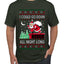 I Could Go Down All Night Long, Ugly Christmas Sweater Men's T-Shirt