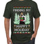 Finding My Happy Holiday, Ugly Christmas Sweater Men's T-Shirt