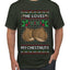 He Loves my Chestnuts, Ugly Christmas Sweater Unisex Men's T-Shirt