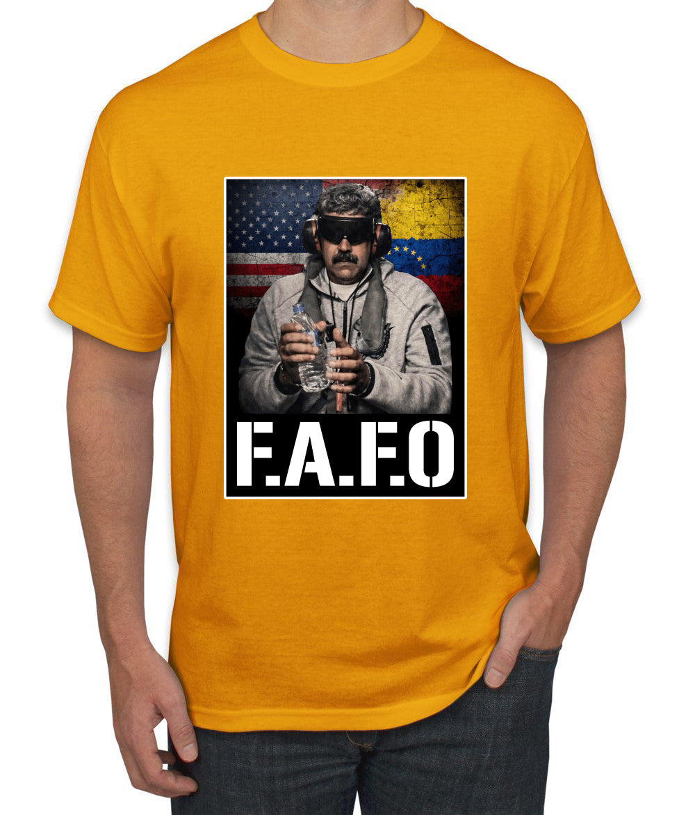 Venezuelan Dictator Maduro Captured F Around Find Out Sweater, Unisex Men's T-Shirt