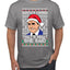 Santas Coming That's What She Said Michael Scott Ugly Christmas Sweater Men's Graphic T-Shirt