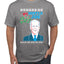 Mistle Joe Shut Up And Kiss Me Man Biden Ugly Christmas Sweater Men's Graphic T-Shirt