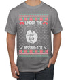 Under The Missle Toe Ugly Christmas Sweater Men's T-Shirt