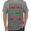 Christmas Calories Don't Count Funny Family Holidays Ugly Christmas Sweater Men's T-Shirt