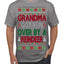 Grandma Got Ran Over by a Reindeer | Classic Xmas Song Holiday Movie Quote Ugly Christmas Sweater Men's T-Shirt