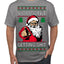 You Ain't Getting Shit Funny Santa Claus Ugly Christmas Sweater Men's T-Shirt