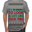 It's Beginning to Look a Lot Like Fuck This Funny Ugly Christmas Sweater Men's T-Shirt