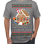 The Only House I Can Afford Funny Millennial Meme Ugly Christmas Sweater Men's T-Shirt