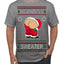 Ugly Ass Sweater Funny Santa Claus Butt Xmas Ugly Christmas Sweater Men's T-Shirt