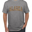 Alaska  Camo Fill Orange Outline Sweater, Unisex Men's T-Shirt