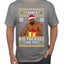 I Have A Big Package Meme Barry Wood Ugly Christmas Sweater Men's Graphic T-Shirt