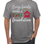 Every Family Needs a Stable Foundation Christmas Men's T-Shirt