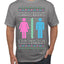 All I Want For Christmas Is For There To Be Two Genders Ugly Christmas Sweater Men's T-Shirt