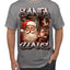 Santa Claus Bootleg Rap Music Style Ugly Christmas Sweater Men's T-Shirt