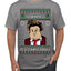 Ho Ho Holy Schnikes Funny 90s Classic Tommy Boy Movie Ugly Christmas Sweater Men's T-Shirt