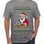 Santa Saw Your Search History, Funny Internet Humor, Ugly Christmas Sweater Men's T-Shirt