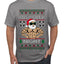 O Swoley Night, Exercise and Fitness Enthusiast, Ugly Christmas Sweater Men's T-Shirt